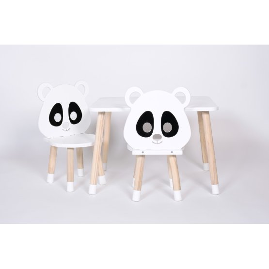 Set tavolino e sedie - Panda