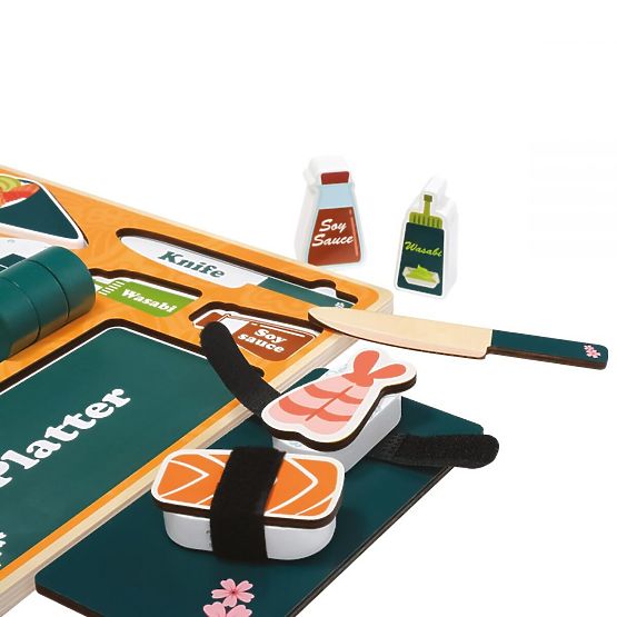 Sushi in Legno - Puzzle 3D