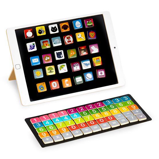 Tablet educativo in legno lavagna magnetica a gesso ECOTOYS