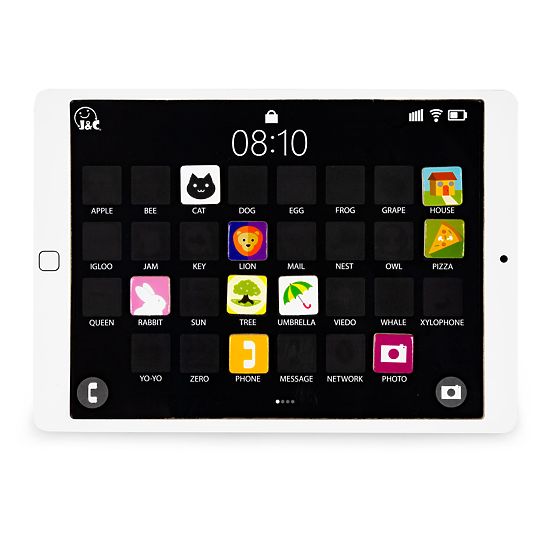 Tablet educativo in legno lavagna magnetica a gesso ECOTOYS