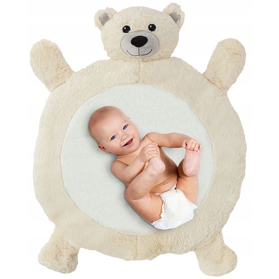 Tappetino in peluche Baby - Orsetto