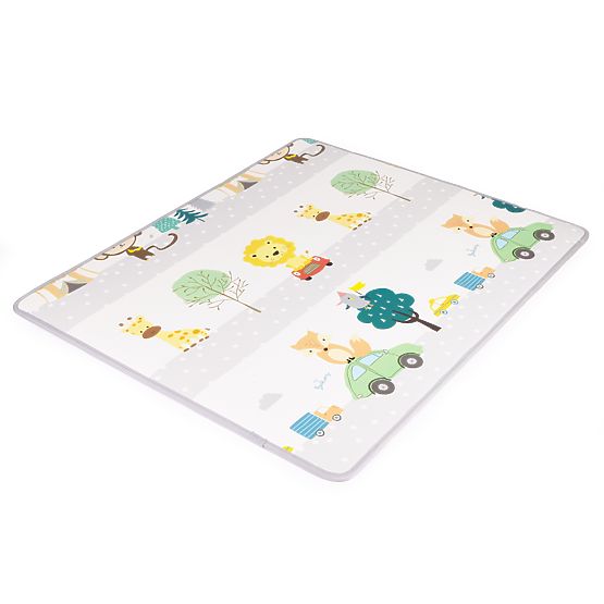 Tappetino educativo in schiuma a doppia faccia arrotolabile con alfabeto ECOTOYS per bambini