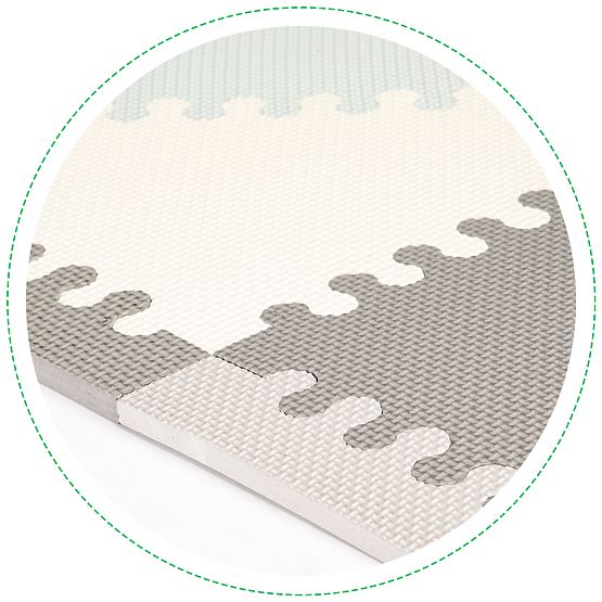 Tappetino educativo in schiuma puzzle eva 20 pezzi 127x157cm ECOTOYS