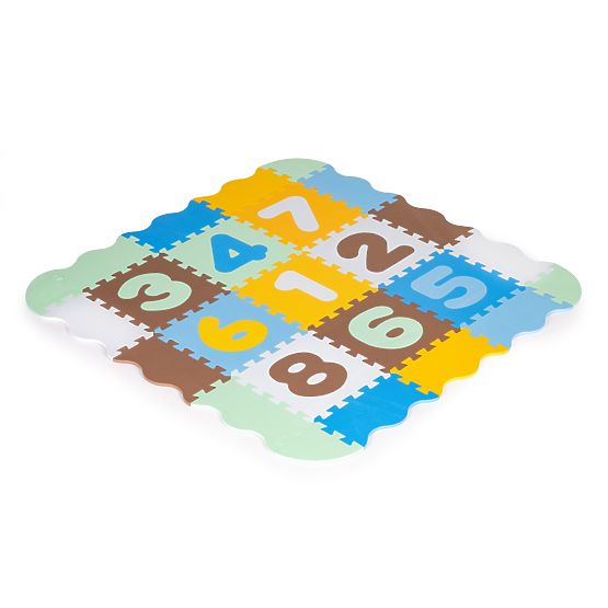 Tappetino educativo in schiuma recinto puzzle per bambini