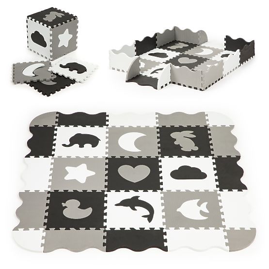 Tappetino in schiuma con recinto puzzle piscina asciutta 25 pezzi ECOTOYS