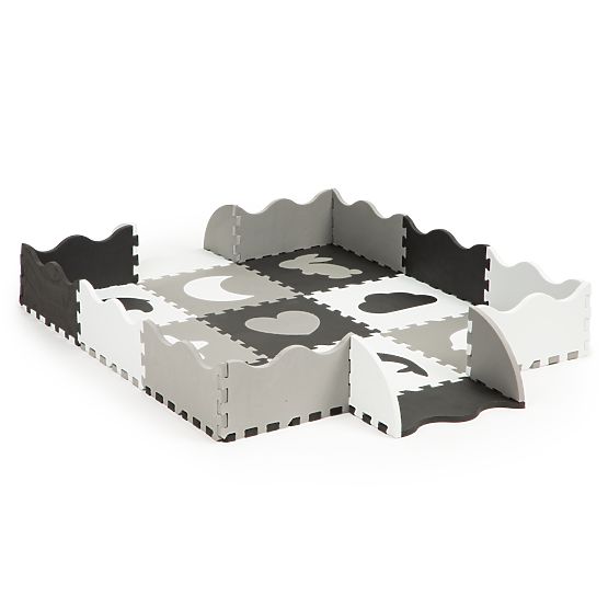 Tappetino in schiuma con recinto puzzle piscina asciutta 25 pezzi ECOTOYS