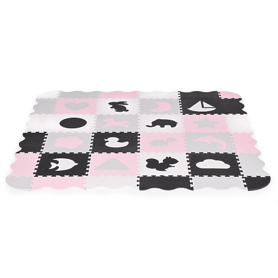 Tappetino in schiuma con recinto puzzle piscina asciutta 36 elementi ECOTOYS