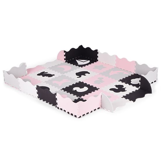 Tappetino in schiuma con recinto puzzle piscina asciutta 36 elementi ECOTOYS