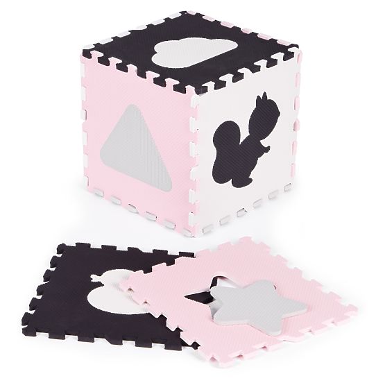 Tappetino in schiuma con recinto puzzle piscina asciutta 36 elementi ECOTOYS