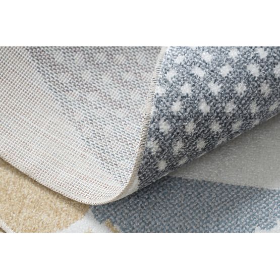 Tappeto BONO 8275 cerchio Lama, crema / grigio chiaro