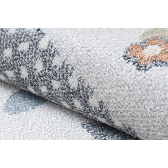 Tappeto BONO 8275 cerchio Lama, crema / grigio chiaro