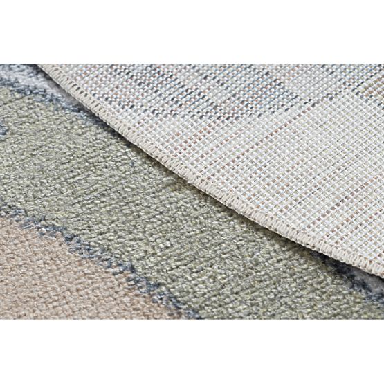 Tappeto BONO 8288 rotondo Spazio, pianeti crema / antracite