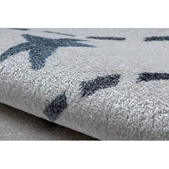 Tappeto BONO 8288 Spazio, pianeti crema / antracite