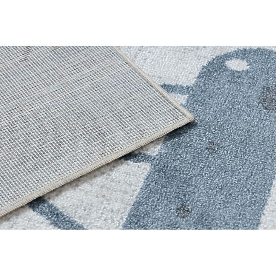Tappeto BONO 8436 Auto, strade crema / grigio chiaro