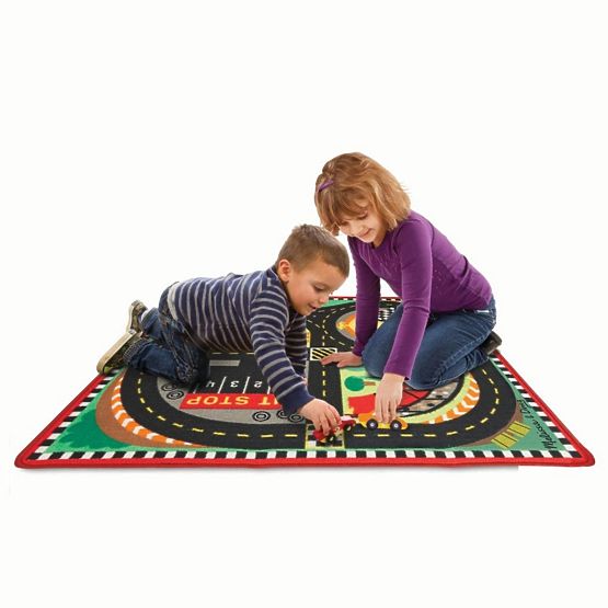 Tappeto da gioco per bambini Pista da corsa