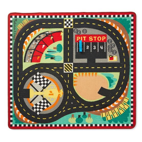 Tappeto da gioco per bambini Pista da corsa