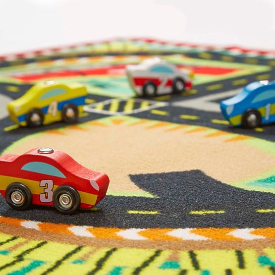 Tappeto da gioco per bambini Pista da corsa