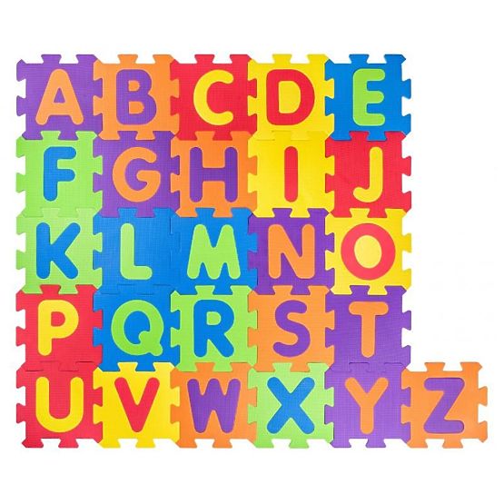 Tappeto da pavimento Puzzle alfabeto