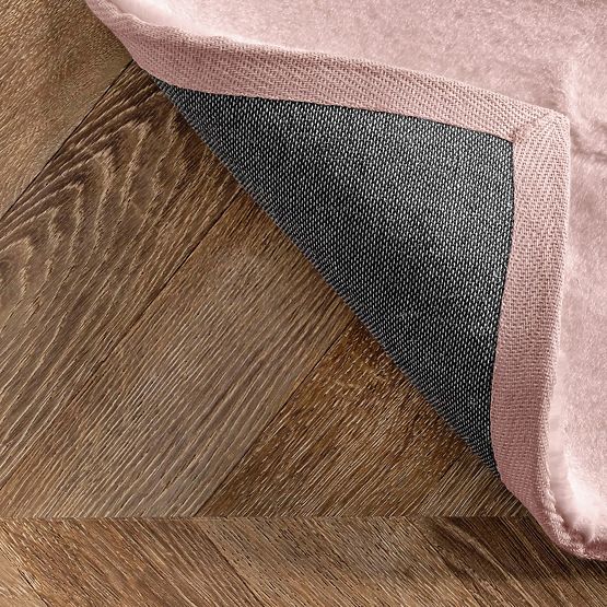 Tappeto di Seta Rabbit - Rosa