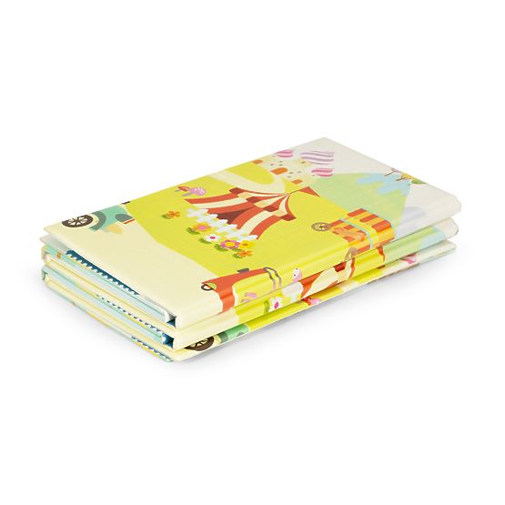 Tappeto educativo pieghevole in schiuma a due lati con grande borsa ECOTOYS