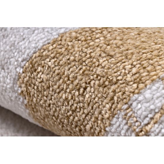 Tappeto FUN Polar per bambini, strade, foresta, crema