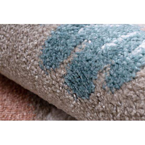 Tappeto FUN Sweety per bambini, unicorno, arcobaleno beige