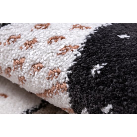 Tappeto FUN Tops per bambini, montagne, crema