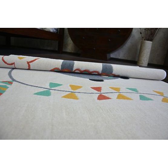 Tappeto PASTEL 18403/063 - topo crema