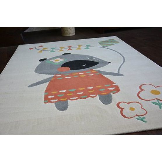 Tappeto PASTEL 18403/063 - topo crema