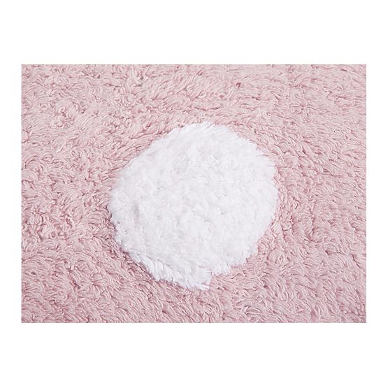 Tappeto per bambini a pois - rosa