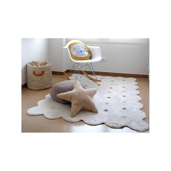 Tappeto per bambini Biscuit - Bianco