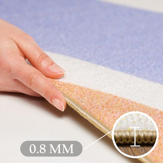 Tappeto per bambini in pezzi Play - Sole arcobaleno