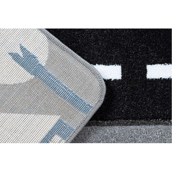 Tappeto per bambini PETIT - Strade e strade - grigio