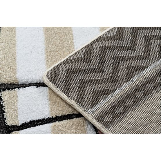 Tappeto per bambini PETIT - Uccelli - beige-bianco
