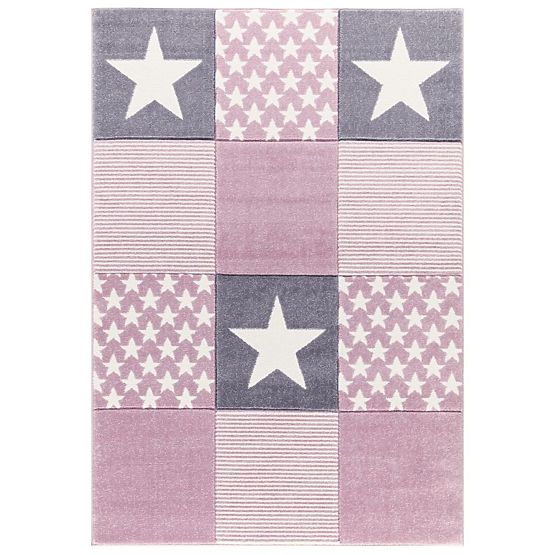 Tappeto per bambini STARWALK rosa