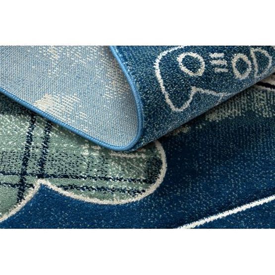 Tappeto PETIT ELICOTTERO, AEREI, blu