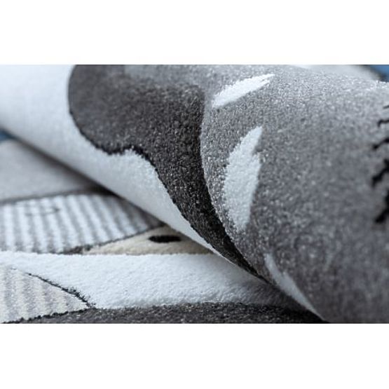 Tappeto PETIT FATTORIA ANIMALI, blu