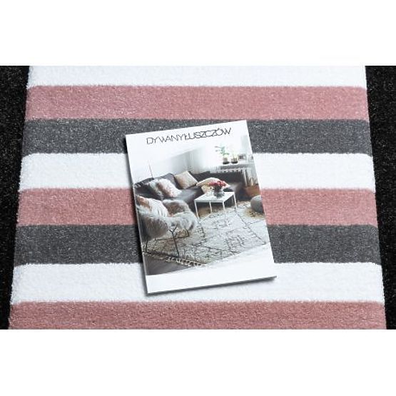 Tappeto PETIT PICCOLO, CUORE, STELLE, rosa