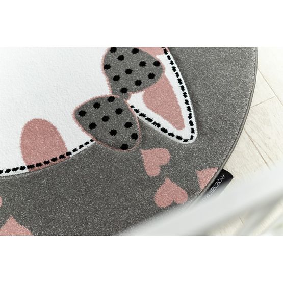 Tappeto rotondo PETIT - Gatto - grigio