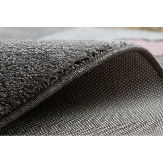 Tappeto rotondo PETIT UNICORNO, grigio