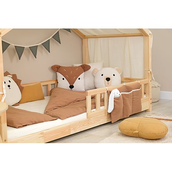Tasca in mussola Ourbaby 30x60 cm - toffee
