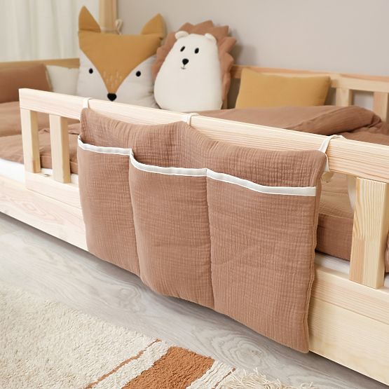 Tasca in mussola Ourbaby 30x60 cm - toffee