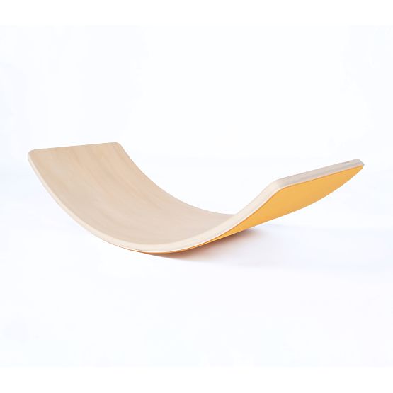 Tavola di equilibrio in legno - arancione