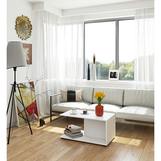 TAVOLINO DA CAFFÈ MARGO BIANCO