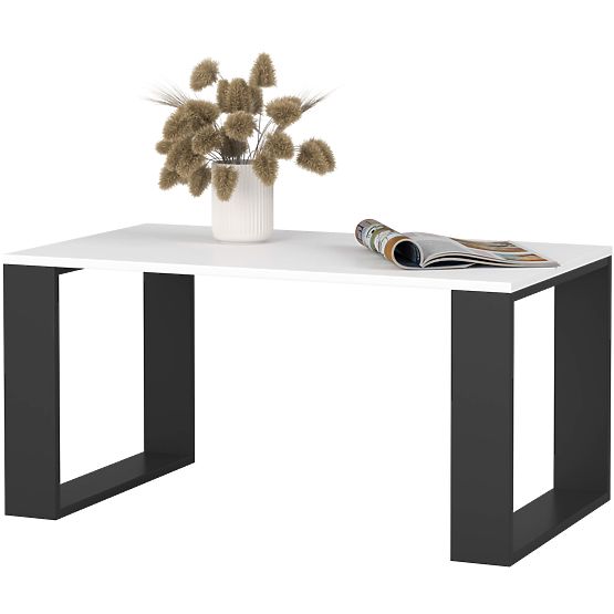 TAVOLINO DA CAFFÈ NOX BIANCO / NERO