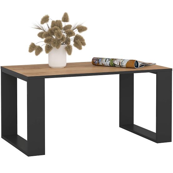 TAVOLINO DA CAFFÈ NOX ROVERE CRAFT / NERO
