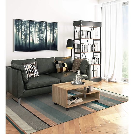 TAVOLINO DA CAFFÈ SU RUOTE VINI SONOMA