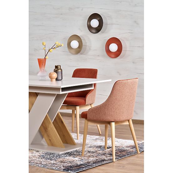Tavolo allungabile XARELTO cashmere - rovere cremona