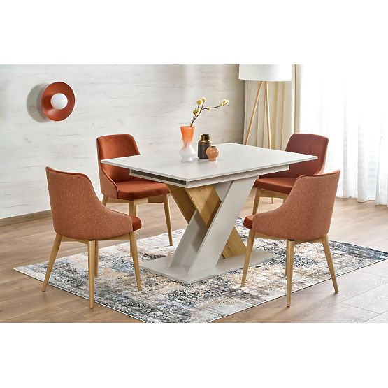 Tavolo allungabile XARELTO cashmere - rovere cremona