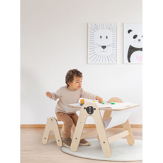 Tavolo con lavagna Massam Bear
